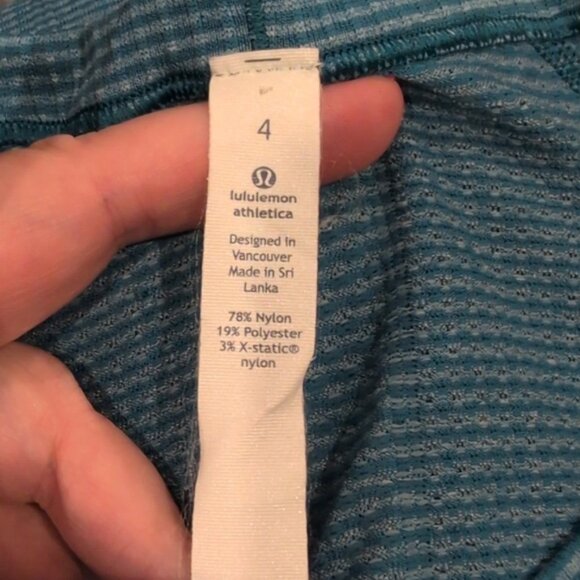 Lululemon Swiftly Tech Long Sleeve Crew Indian Ocean / Black - Picture 9 of 11